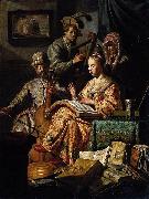 Rembrandt Peale The Music Party oil painting
